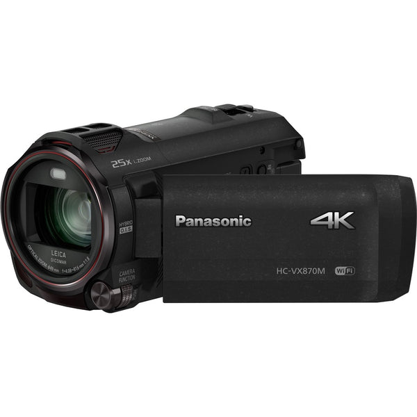 Panasonic HC-VX870 Digital Camcorder - 3 LCD Touchscreen - MOS - 4K - Black - HC-VX870K