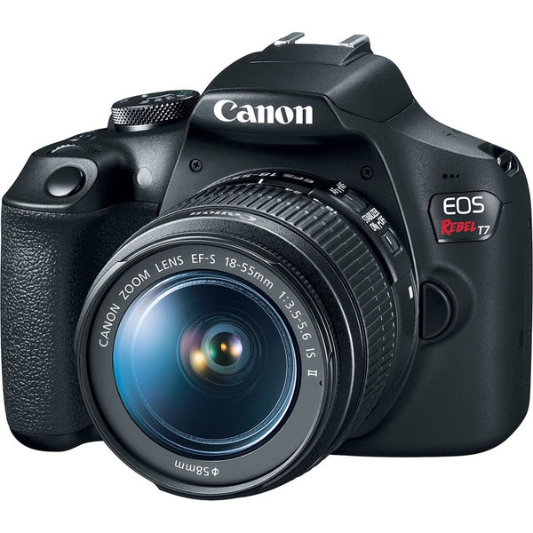 Canon EOS Rebel T7 24.1 Megapixel Digital SLR Camera with Lens - 0.71 - 2.17 - 2727C002