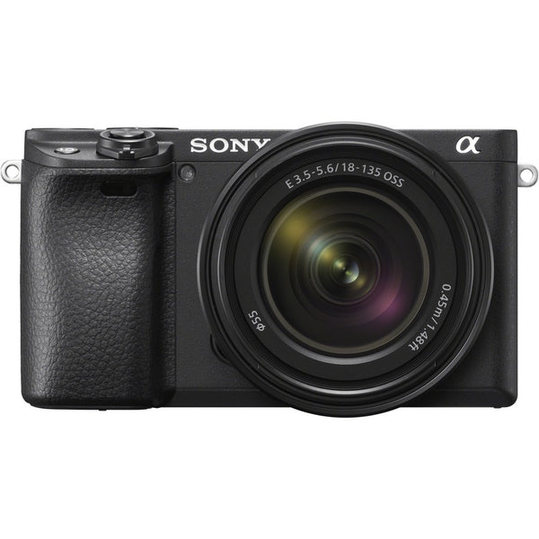 Sony Alpha &alpha;6400 24.2 Megapixel Mirrorless Camera with Lens - 0.63 - 1.97 - Black - ILCE6400L/B