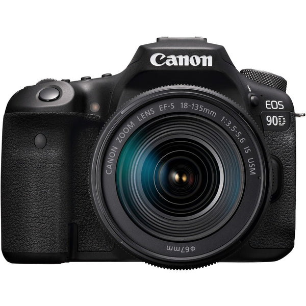 Canon EOS 90D 33 Megapixel Digital SLR Camera with Lens - 0.71 - 5.31 - Black - 3616C016