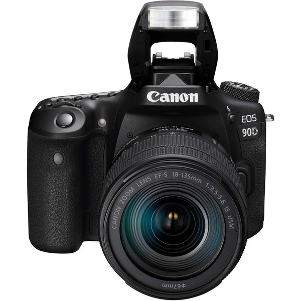 Canon EOS 90D 33 Megapixel Digital SLR Camera with Lens - 0.71 - 5.31 - Black - 3616C016