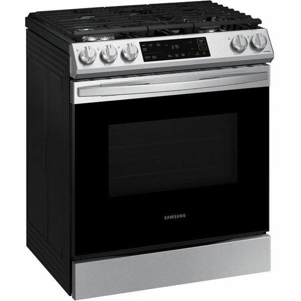 Samsung 6.0 cu. ft. Smart Slide-in Gas Range in Stainless Steel - NX60T8111SS