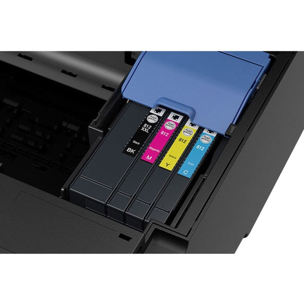 Epson WorkForce Pro WF-7820 Inkjet Multifunction Printer-Color-Copier/Fax/Scanner-4800x2400 dpi Print-Automatic Duplex Print-50000 Pages-250 sheets Input-1200 dpi Optical Scan-Color Fax-Wireless LAN-Epson Connect-Android Printing-Mopria - C11CH78201