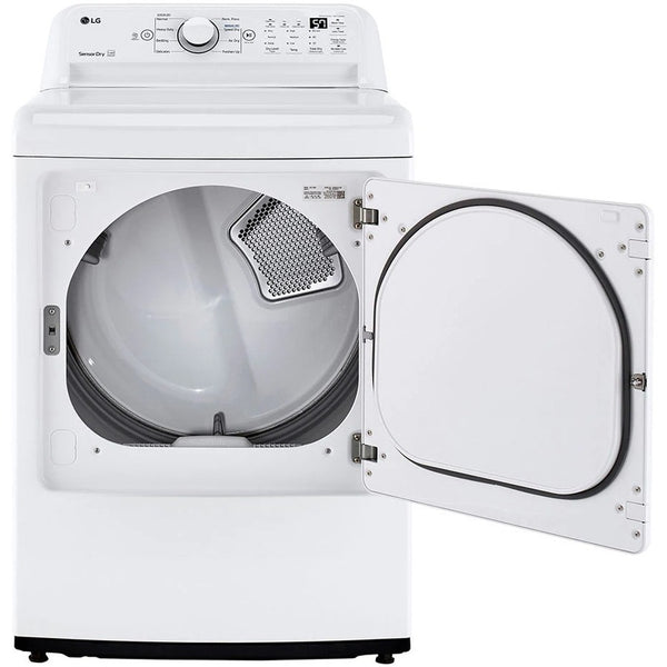 LG 7.3 cu. ft. Ultra Large Capacity Electric Dryer with Sensor Dry Technology - DLE7000W