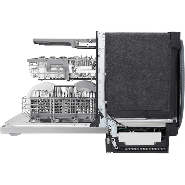 LG Top Control Wi-Fi Enabled Dishwasher with TrueSteam and 3rd Rack - LDTS5552S