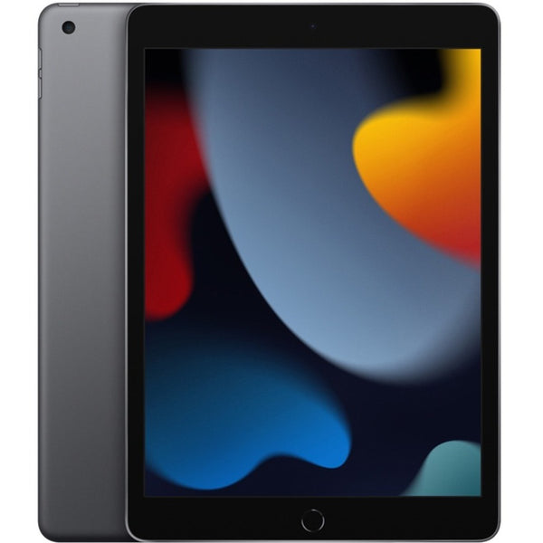 Apple iPad (9th Generation) A2602 Tablet - 10.2 - Apple A13 Bionic Hexa-core - 64 GB Storage - iPadOS 15 - Space Gray - MK2K3LL/A