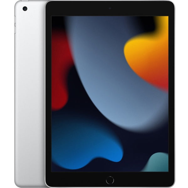 Apple iPad (9th Generation) A2602 Tablet - 10.2 - Apple A13 Bionic Hexa-core - 64 GB Storage - iPadOS 15 - Silver - MK2L3LL/A