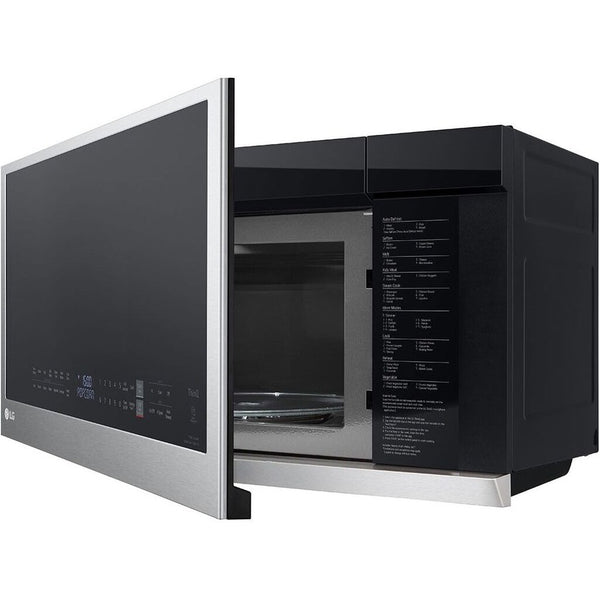 LG 2.1 cu. ft. Smart Over-the-Range Microwave with ExtendaVent 2.0 & EasyClean - MVEL2137F