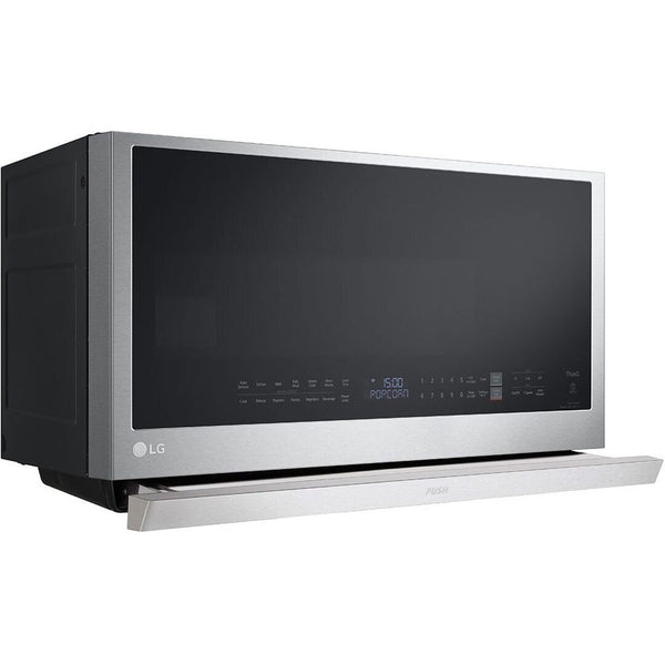 LG 2.1 cu. ft. Smart Over-the-Range Microwave with ExtendaVent 2.0 & EasyClean - MVEL2137F