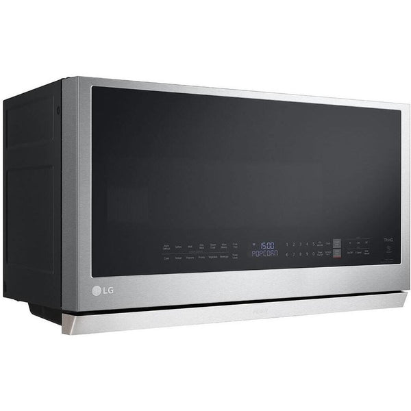 LG 2.1 cu. ft. Smart Over-the-Range Microwave with ExtendaVent 2.0 & EasyClean - MVEL2137F