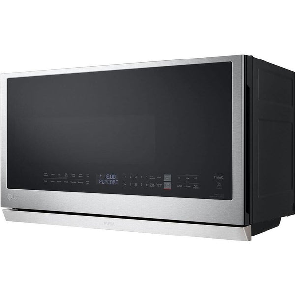 LG 2.1 cu. ft. Smart Over-the-Range Microwave with ExtendaVent 2.0 & EasyClean - MVEL2137F
