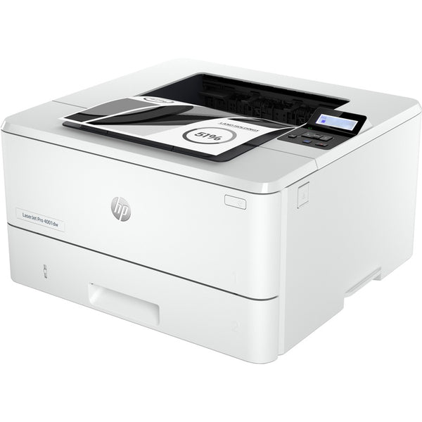 HP LaserJet Pro 4001 4001dw Desktop Wireless Laser Printer - Monochrome - 2Z601F#BGJ