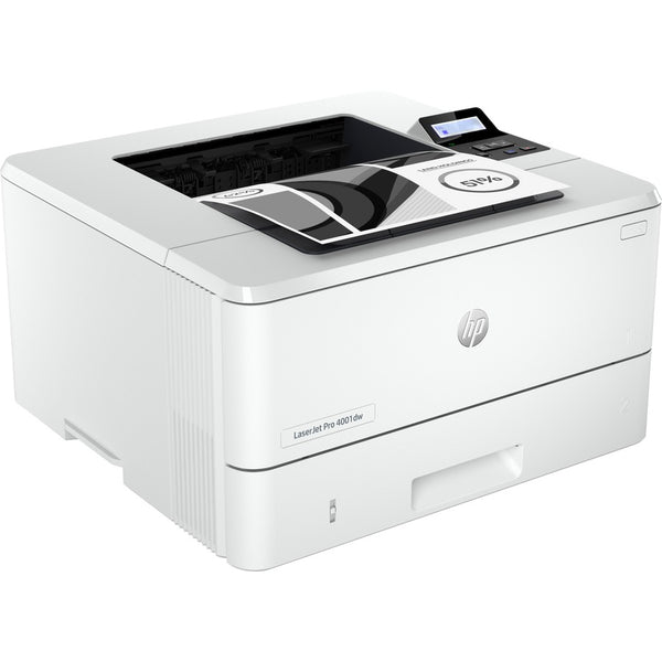 HP LaserJet Pro 4001 4001dw Desktop Wireless Laser Printer - Monochrome - 2Z601F#BGJ