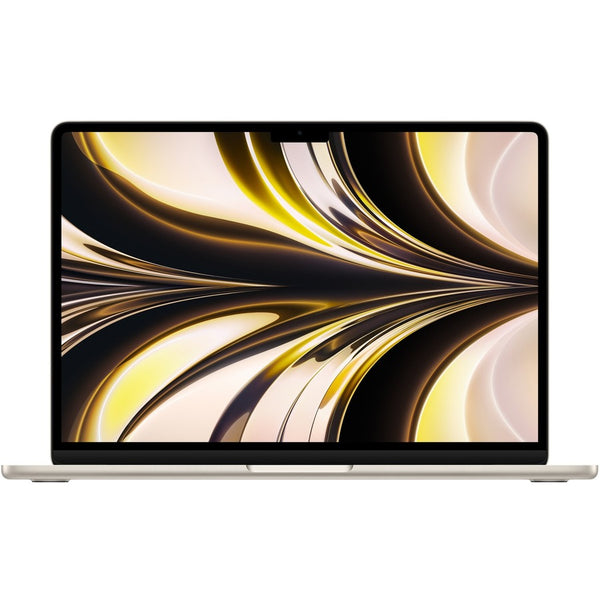 Apple MacBook Air MLY23LL/A 13.6" Notebook - 2560 x 1664 - Apple M2 Octa-core (8 Core) - 8 GB Total RAM - 512 GB SSD - Starlight - MLY23LL/A