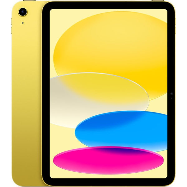 Apple iPad (10th Generation) A2696 Tablet - 10.9 - Apple A14 Bionic Hexa-core - 256 GB Storage - iPadOS 16 - Yellow - MPQA3LL/A