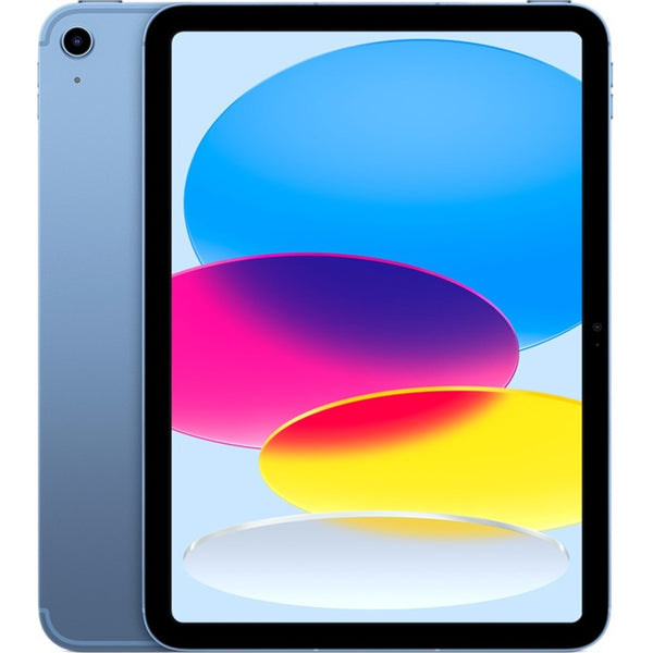 Apple iPad (10th Generation) A2757 Tablet - 10.9 - Apple A14 Bionic Hexa-core - 64 GB Storage - iPadOS 16 - 5G - Blue - MQ6K3LL/A