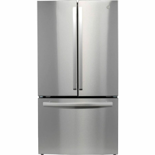 GE ENERGY STAR 27.0 Cu. Ft. Fingerprint Resistant French-Door Refrigerator - GNE27JYMFS