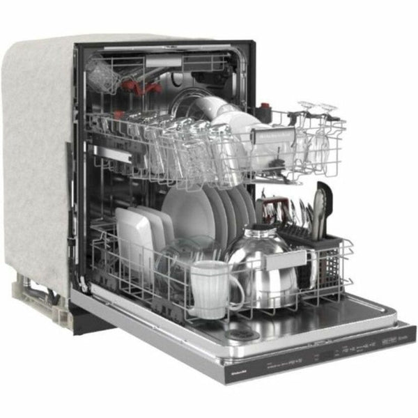 KitchenAid 44 dBA Dishwasher in PrintShield Finish with FreeFlex Third Rack - KDPM604KPS