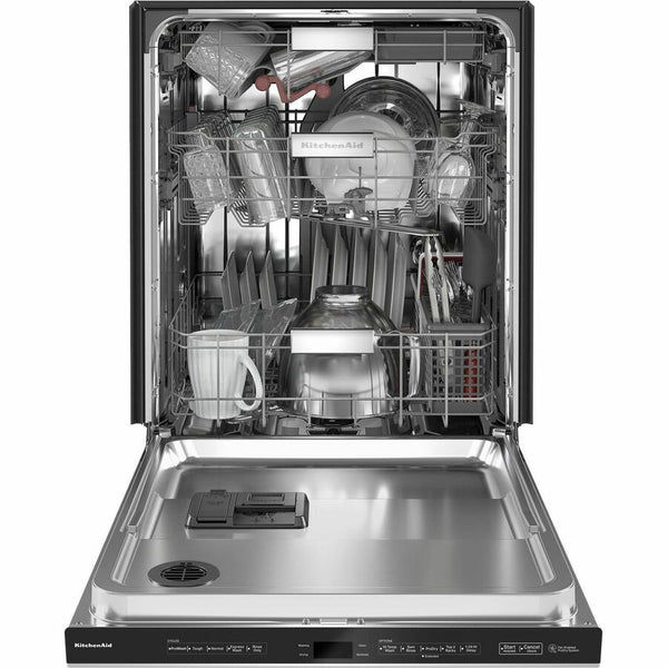 KitchenAid 44 dBA Dishwasher in PrintShield Finish with FreeFlex Third Rack - KDPM604KPS