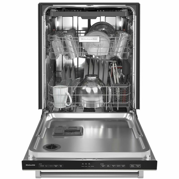 KitchenAid 39 dBA Dishwasher in PrintShield Finish with Third Level Utensil Rack - KDTE204KPS