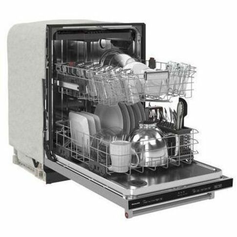 KitchenAid 39 dBA Dishwasher in PrintShield Finish with Third Level Utensil Rack - KDTE204KPS