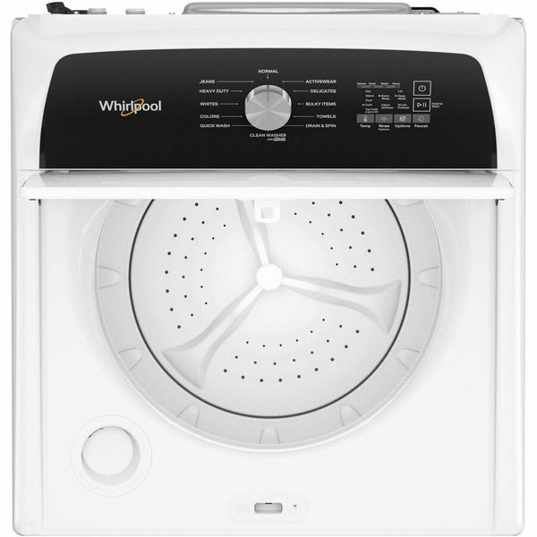 Whirlpool 4.6 Cu. Ft. Top Load Impeller Washer with Built-in Faucet - WTW5010LW