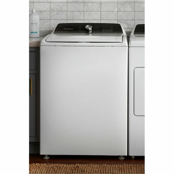 Whirlpool 4.6 Cu. Ft. Top Load Impeller Washer with Built-in Faucet - WTW5010LW