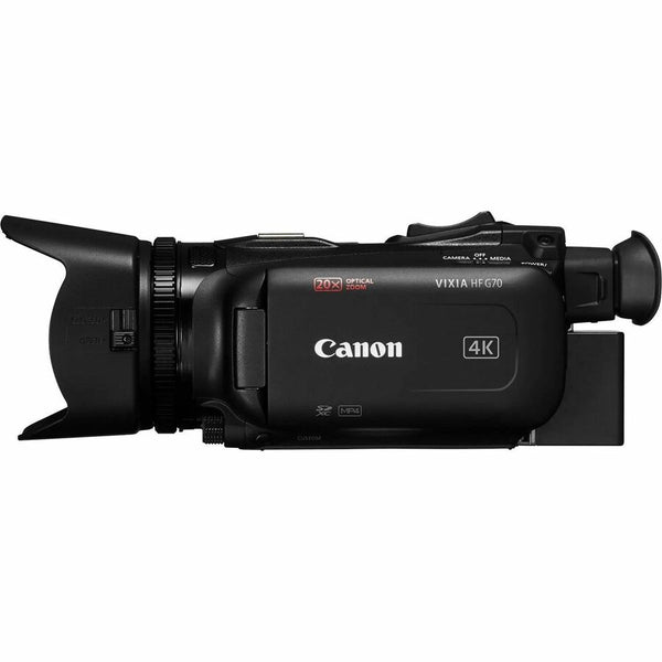 Canon VIXIA HF G70 Digital Camcorder - 3.5 LCD Touchscreen - 1/2.3 CMOS - 4K, Full HD - 5734C002