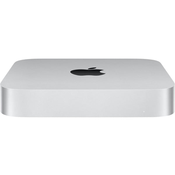 Apple Mac mini MMFJ3LL/A Desktop Computer - Apple M2 - 8 GB - 256 GB SSD - Mini PC - Silver - MMFJ3LL/A