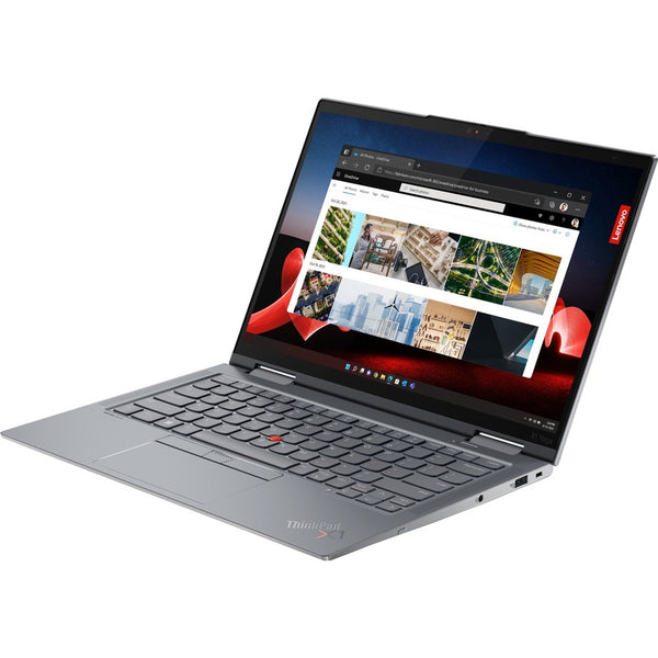 Lenovo ThinkPad X1 Yoga Gen 8 21HQ000CUS 14 Touchscreen Convertible 2 in 1 Notebook - WUXGA - Intel Core i7 13th Gen i7-1365U - vPro Technology - Intel Evo Platform - 16 GB - 512 GB SSD - English Keyboard - Storm Gray - 21HQ000CUS