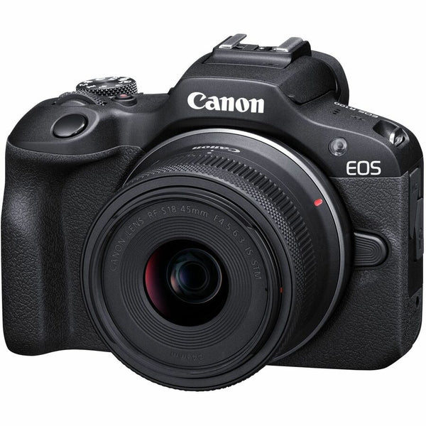 Canon EOS R100 24.1 Megapixel Mirrorless Camera with Lens - 0.71" - 1.77" - Black - 6052C012