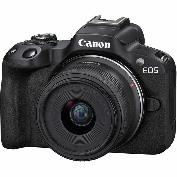 Canon EOS R50 24.2 Megapixel Mirrorless Camera with Lens - 0.71 - 1.77 - Black - 5811C012