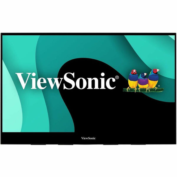 ViewSonic VX1655-4K-OLED 15.6 Inch 4K UHD Portable OLED Monitor with 2 Way Powered 60W USB C, Mini HDMI, Dual Speakers, and Built-in Stand with Magnetic Cover - VX1655-4K-OLED