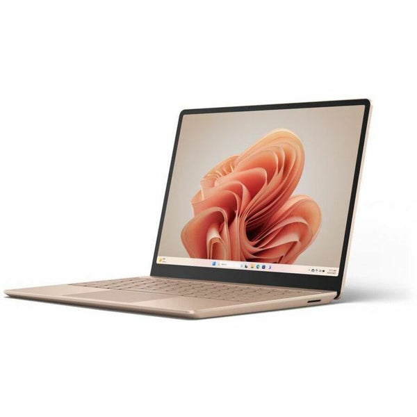 Microsoft Surface Laptop Go 3 12.4 Touchscreen Notebook - Intel Core i5 12th Gen i5-1235U - 8 GB - 256 GB SSD - Sandstone - XK1-00011