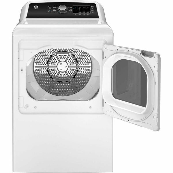 GE 7.4 cu. ft. Capacity with Sensor Dry Electric Dryer - GTD58EBSVWS