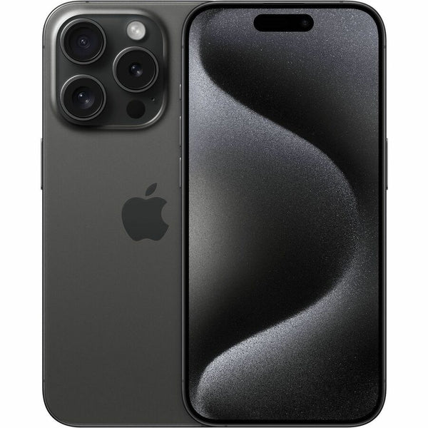 Apple iPhone 15 Pro A2848 256 GB Smartphone - 6.1 OLED 2556 x 1179 - Hexa-core (Dual-core (2 Core) 3.78 GHz Quad-core (4 Core) - 8 GB RAM - iOS 17 - 5G - Black Titanium - MTQR3LL/A