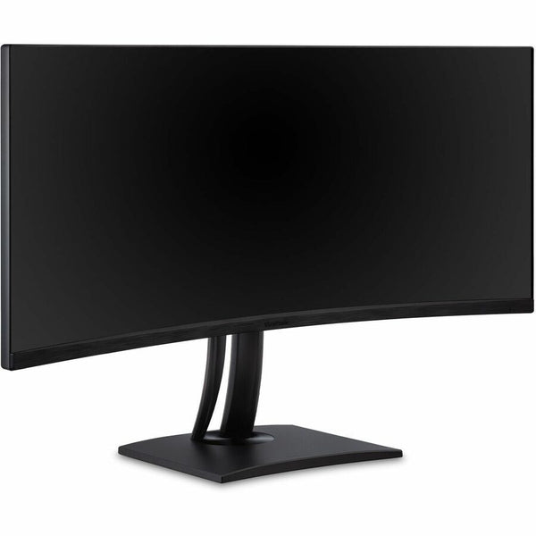 ViewSonic VP3456A 34 Inch UltraWide QHD 1440p Curved Monitor with 100W USB C, Ethernet RJ45, FreeSync, USB Hub, 100% sRGB REC 709, 14-bit 3D LUT - VP3456A