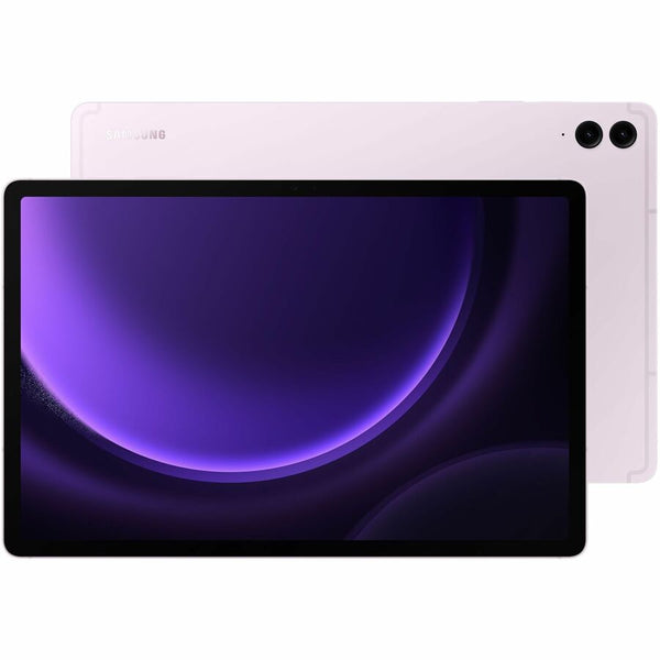 Samsung Galaxy Tab S9 FE+ SM-X610 Tablet - 12.4 WQXGA - Samsung Exynos 1380 (S5E8835) Octa-core - 8 GB - 128 GB Storage - Android 13 - Lavender - SM-X610NLIAXAR