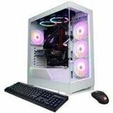 CyberPowerPC Gamer Supreme SLC10200CPGV12 Gaming Desktop Computer - Intel Core i9 14th Gen i9-14900KF - 32 GB - 1 TB SSD - Mid-tower - White - SLC10200CPGV12