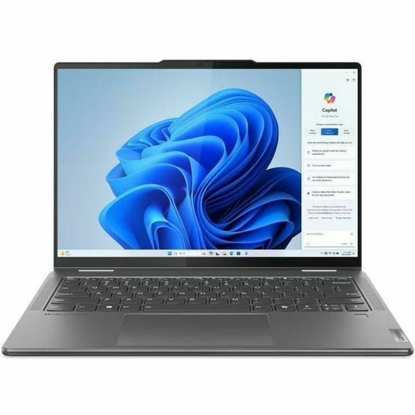 Lenovo Yoga 7 14IML9 83DJ0002US 14 Touchscreen Convertible 2 in 1 Notebook - WUXGA - Intel Core Ultra 7 155U - 16 GB - 1 TB SSD - English (US) Keyboard - Storm Gray - 83DJ0002US