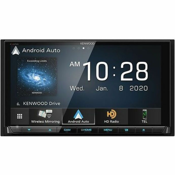 Kenwood DDX9707S Car DVD Player - 7" Touchscreen LED - Double DIN - Apple CarPlay - Android Auto - DDX9707S