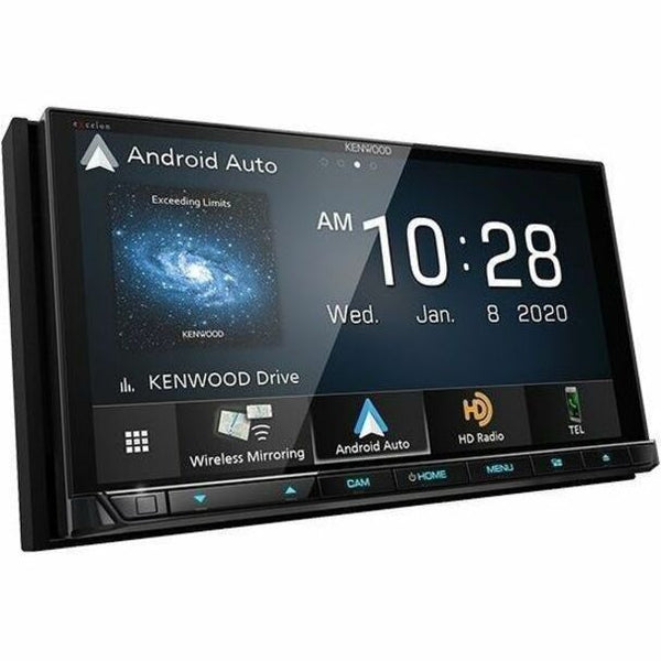 Kenwood DDX9707S Car DVD Player - 7" Touchscreen LED - Double DIN - Apple CarPlay - Android Auto - DDX9707S