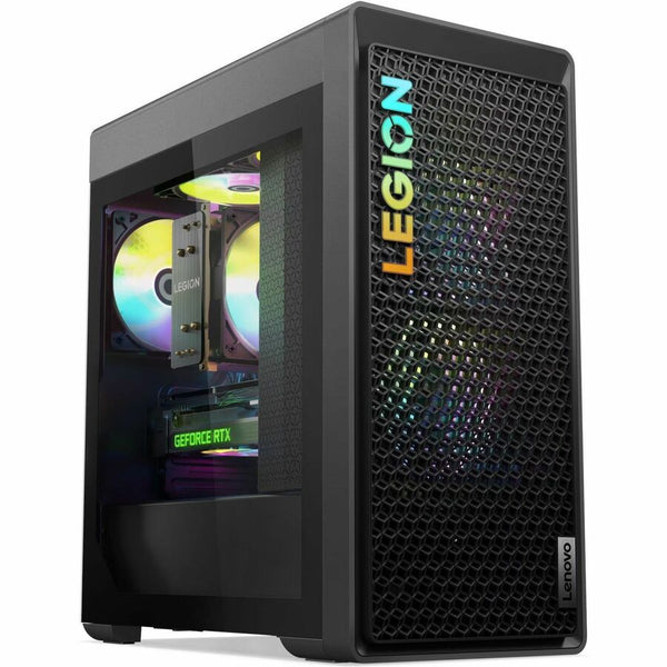 Lenovo Legion T5 26ARA8 90UX000XUS Gaming Desktop Computer - AMD Ryzen 7 7700 - 16 GB - 1 TB SSD - Tower - Storm Gray - 90UX000XUS