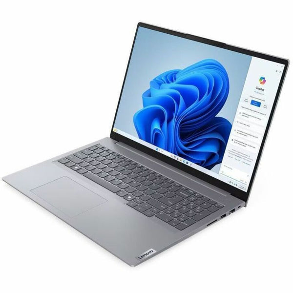 Lenovo ThinkBook 16 G7 ARP 21MW0003US 16 Touchscreen Notebook - WUXGA - AMD Ryzen 7 7735HS - 16 GB - 512 GB SSD - English (US) Keyboard - Arctic Gray - 21MW0003US