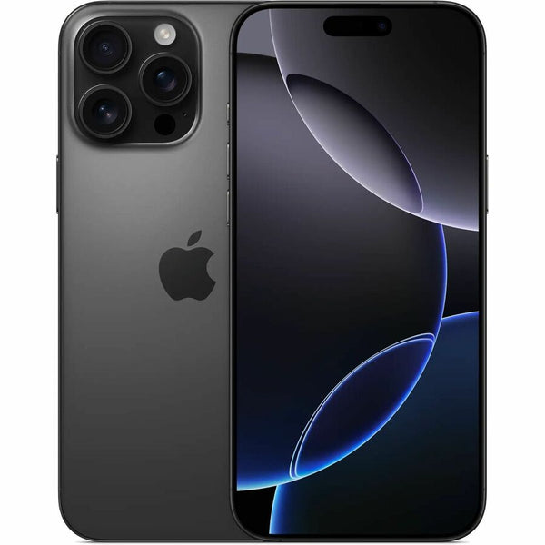 Apple iPhone 16 Pro 128 GB Smartphone - 6.3 OLED 2622 x 1206 - A18 ProHexa-core (6 Core) - iOS 18 - 5G - Black Titanium - MYM93LL/A