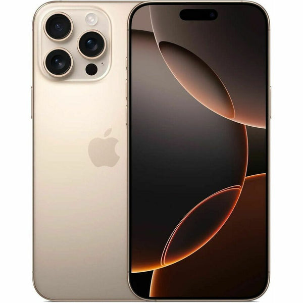 Apple iPhone 16 Pro 512 GB Smartphone - 6.3 OLED 2622 x 1206 - A18 ProHexa-core (6 Core) - iOS 18 - 5G - Desert Titanium - MYMN3LL/A