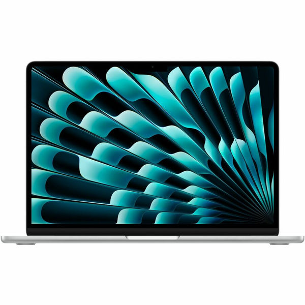 Apple MacBook Air MC7V4LL/A 13.6 Notebook - Apple M2 - 16 GB - 256 GB SSD - English (US) Keyboard - Silver - MC7V4LL/A