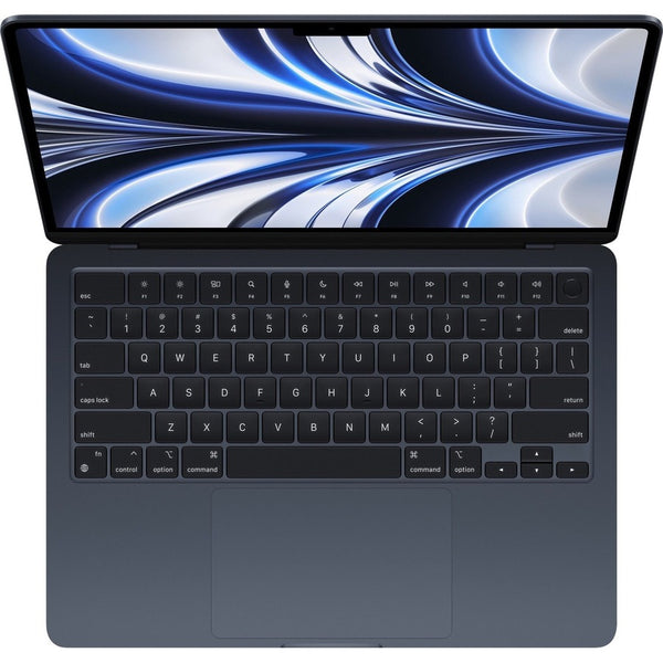 Apple MacBook Air MC8K4LL/A 13.6 Notebook - Apple M3 - 16 GB - 256 GB SSD - English (US) Keyboard - Midnight - MC8K4LL/A