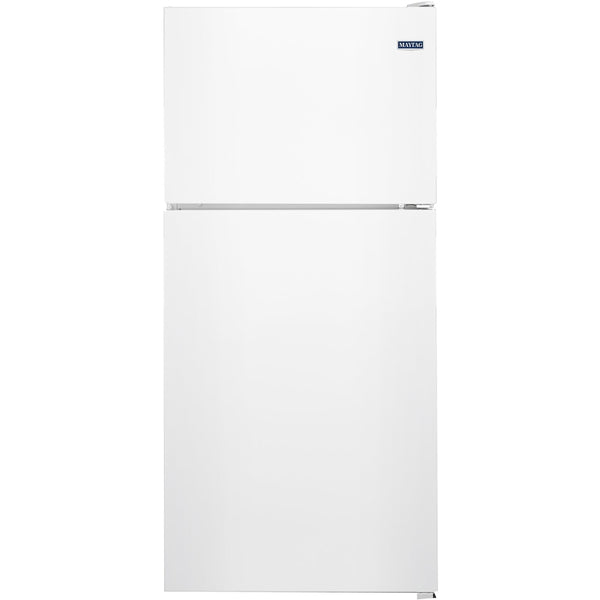 Maytag MRT118FFFH - refrigerator/freezer - top-freezer - freestanding - white -