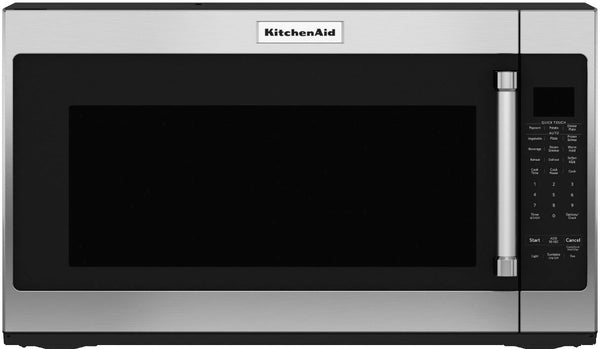 KitchenAid - 2.0 Cu. Ft. Over-the-Range Microwave with Sensor Cooking - Stainless Steel -